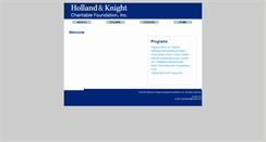 Desktop Screenshot of foundation.hklaw.com